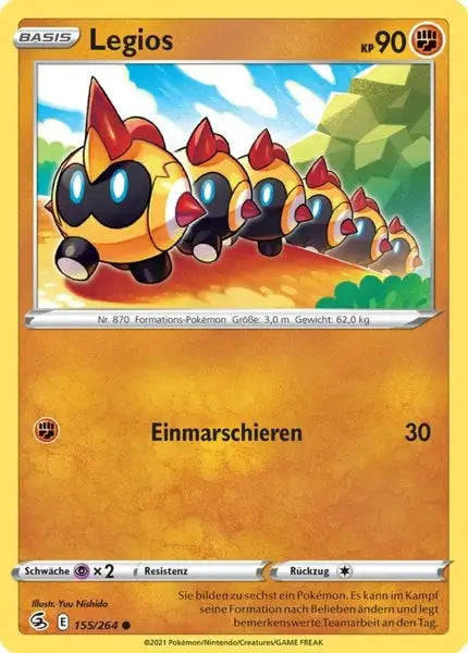 legios 155/264 – Pokémon Fusionsangriff Karte