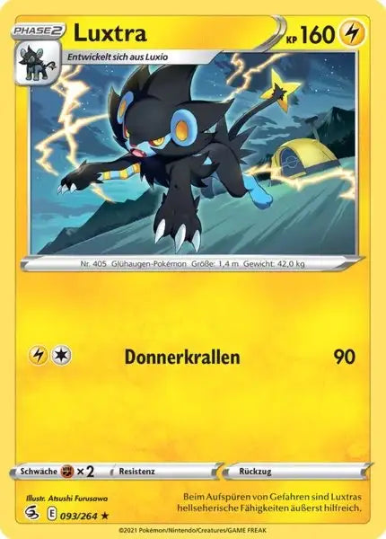luxtra 093/264 – Pokémon Fusionsangriff Karte