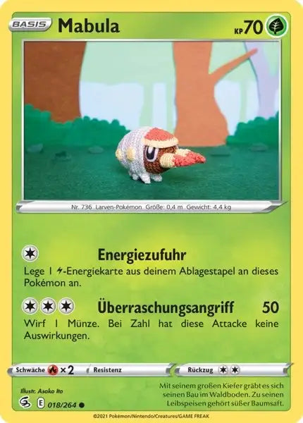 mabula 018/264 – Pokémon Fusionsangriff Karte