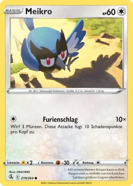 meikro 219/264 – Pokémon Fusionsangriff Karte