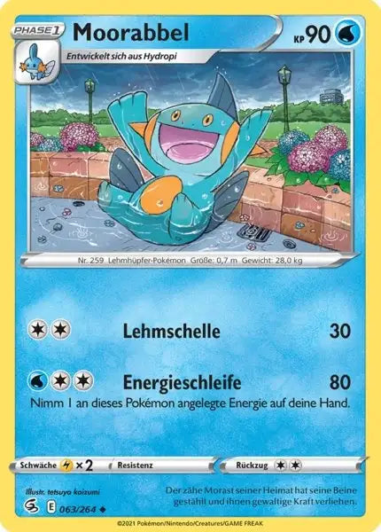 moorabbel 063/264 – Pokémon Fusionsangriff Karte