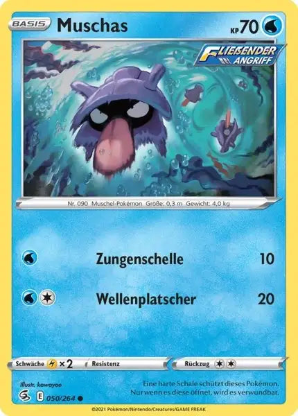 muschas 050/264 – Pokémon Fusionsangriff Karte