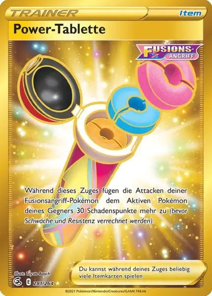 power tablette 281/264 – Pokémon Fusionsangriff Karte