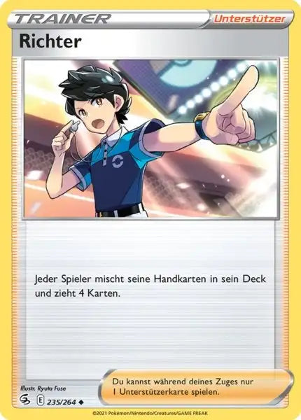 richter 235/264 – Pokémon Fusionsangriff Karte
