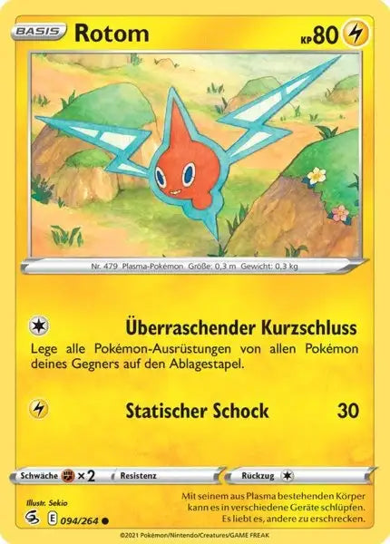 rotom 094/264 – Pokémon Fusionsangriff Karte