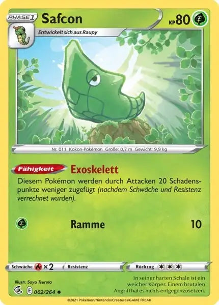 safcon 002/264 – Pokémon Fusionsangriff Karte