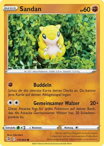sandan 131/264 – Pokémon Fusionsangriff Karte