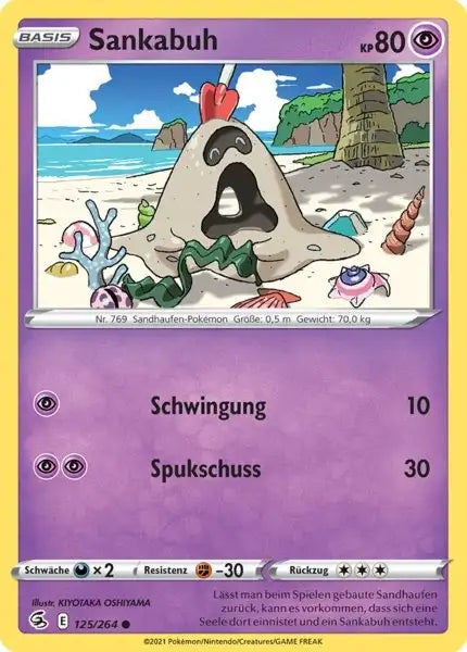 sankabuh 125/264 – Pokémon Fusionsangriff Karte