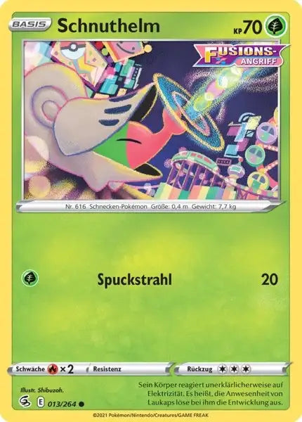 schnuthelm 013/264 – Pokémon Fusionsangriff Karte