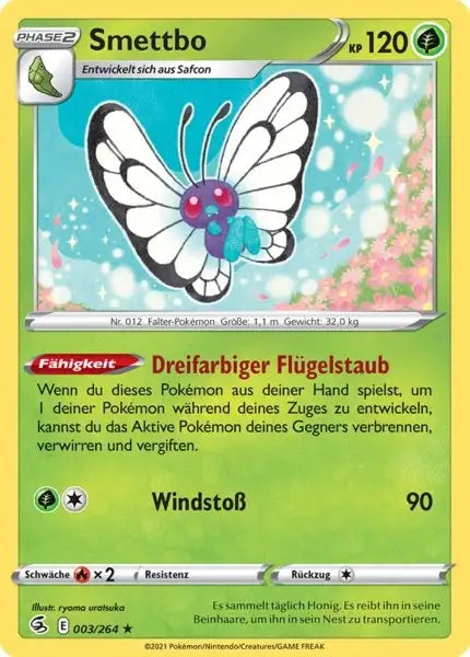 smettbo 003/264 – Pokémon Fusionsangriff Karte