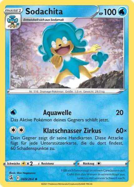 sodachita 069/264 – Pokémon Fusionsangriff Karte