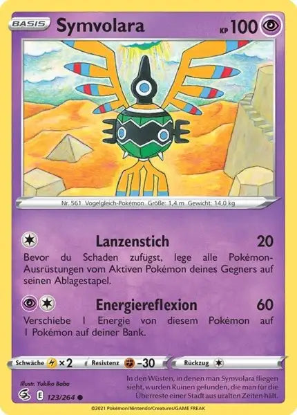 symvolara 123/264 – Pokémon Fusionsangriff Karte