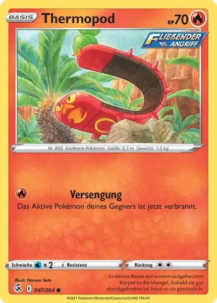 thermopod 047/264 – Pokémon Fusionsangriff Karte
