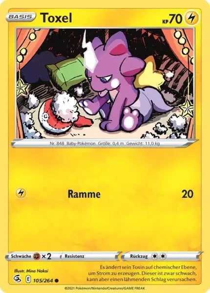 toxel 105/264 – Pokémon Fusionsangriff Karte