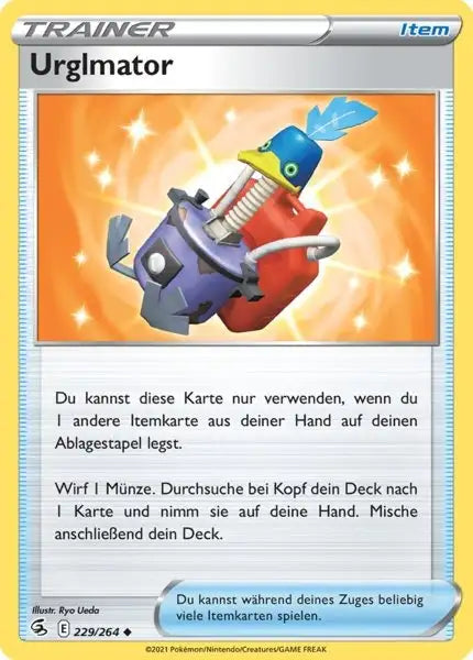 urglmator 229/264 – Pokémon Fusionsangriff Karte