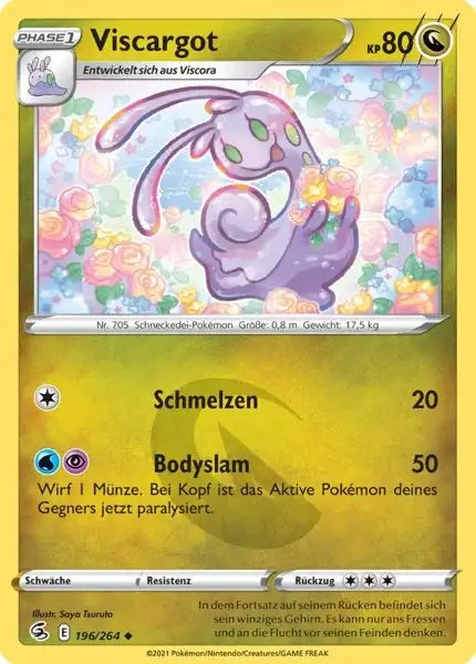 viscargot 196/264 – Pokémon Fusionsangriff Karte