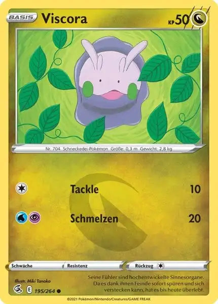 viscora 195/264 – Pokémon Fusionsangriff Karte