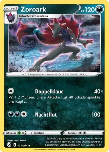 zoroark 171/264 – Pokémon Fusionsangriff Karte