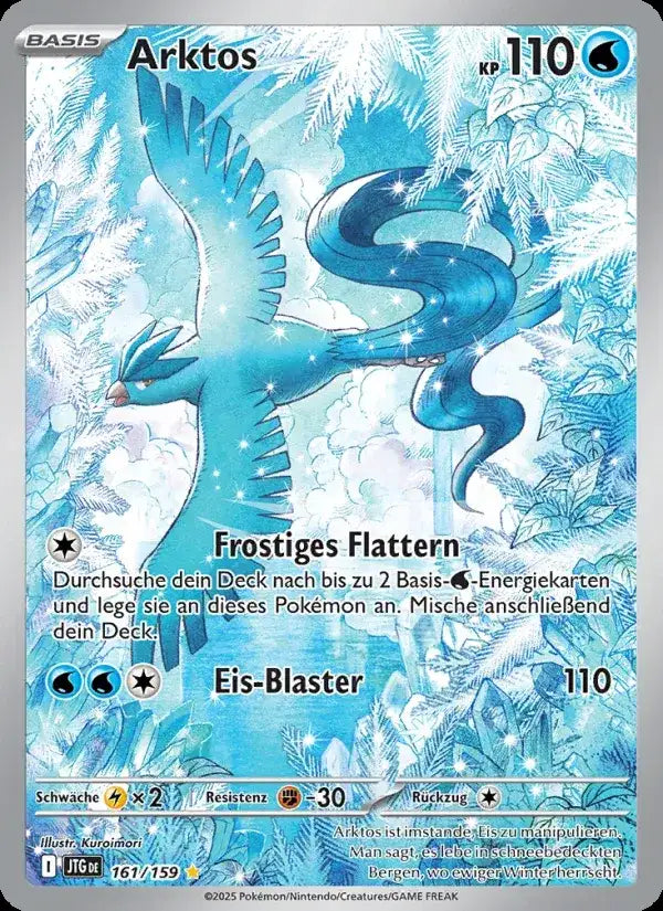 Arktos 161/159 – Pokémon Reisegefährten Karte