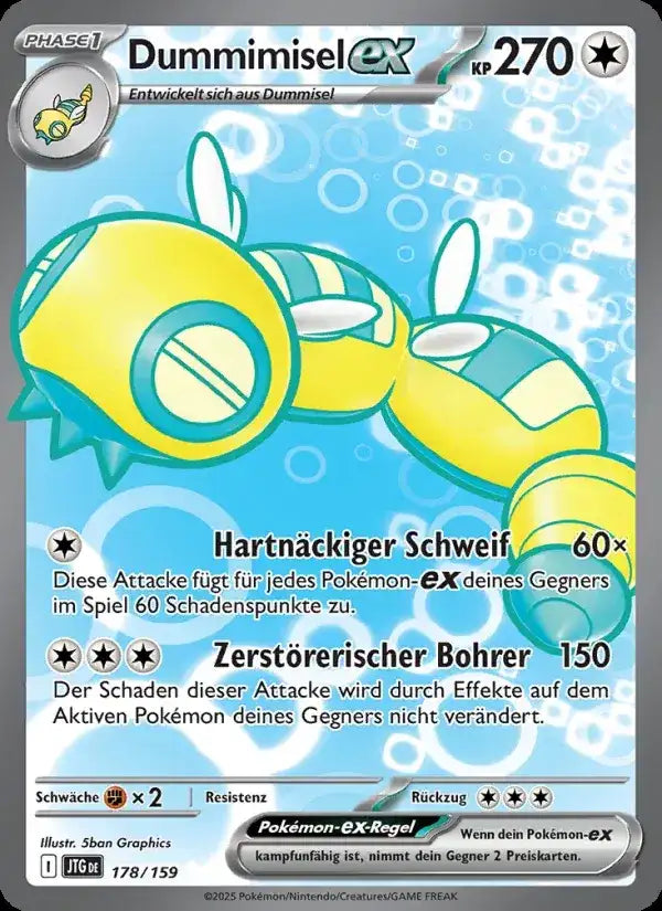 Dummimisel ex 178/159 – Pokémon Reisegefährten Karte