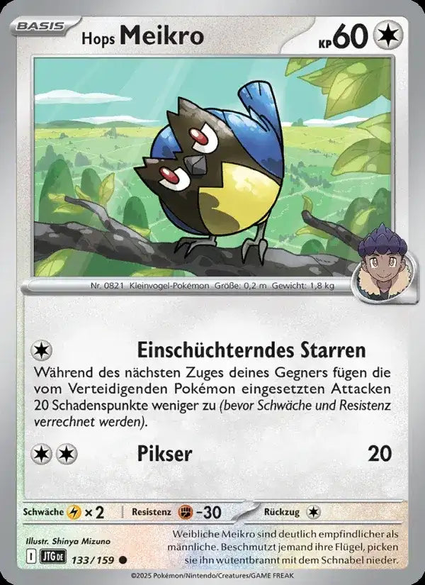 Hops meikro 133/159 – Pokémon Reisegefährten Karte