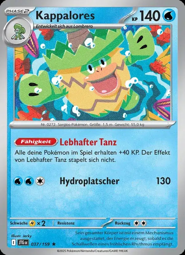 Kappalores 037/159 – Pokémon Reisegefährten Karte