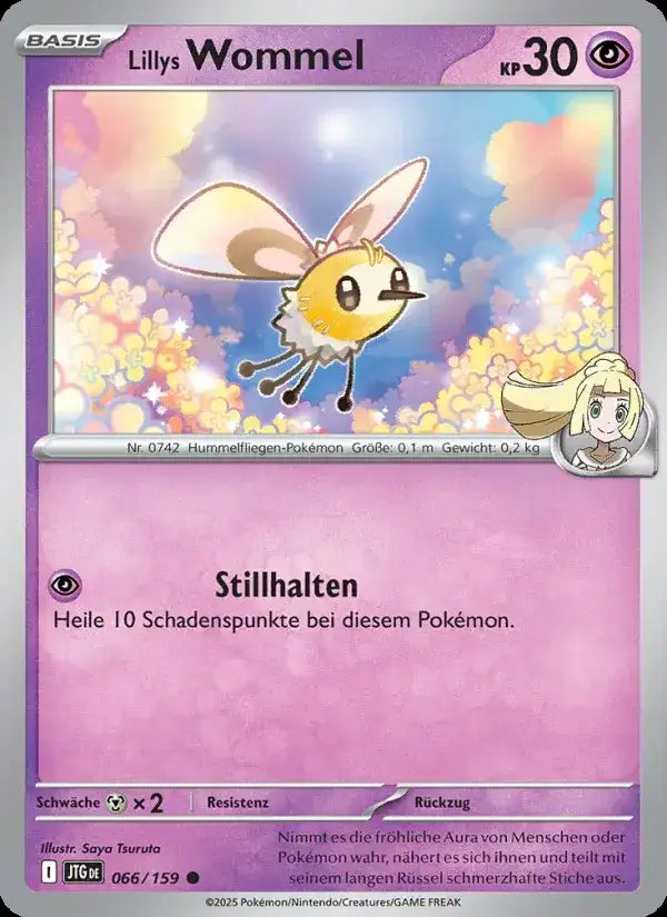 Lillys wommel 066/159 – Pokémon Reisegefährten Karte