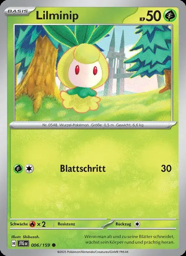 Lilminip 006/159 – Pokémon Reisegefährten Karte