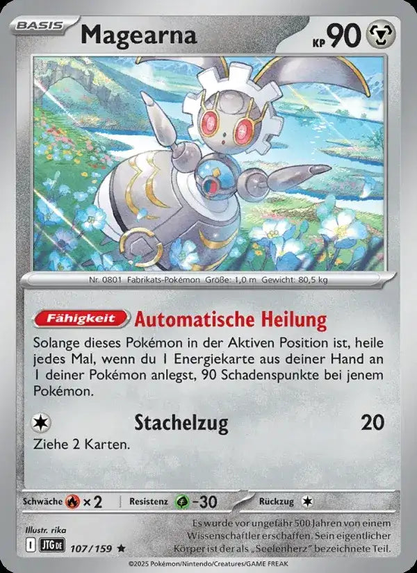 Magearna 107/159 – Pokémon Reisegefährten Karte