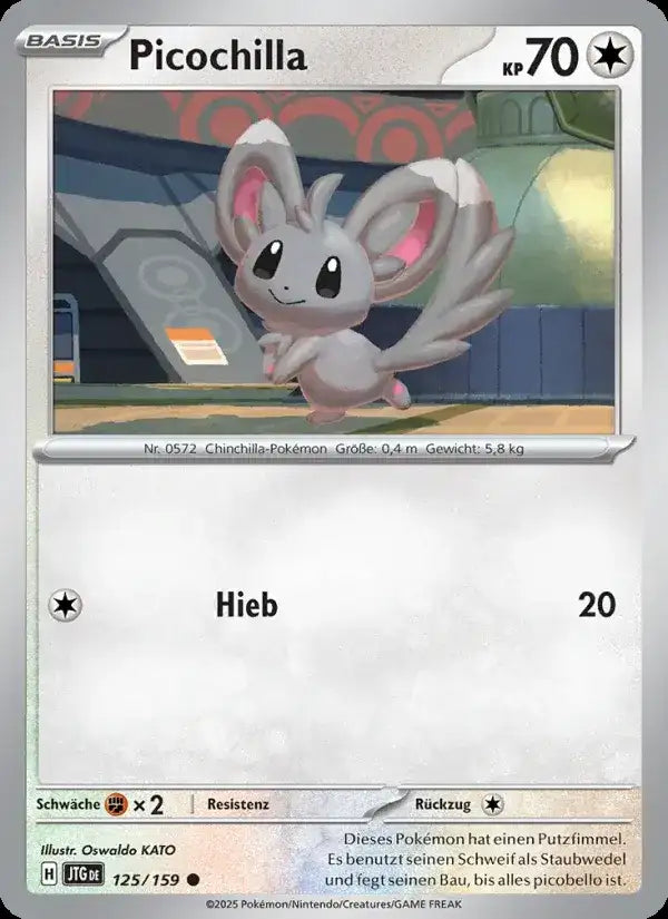 Picochilla 125/159 – Pokémon Reisegefährten Karte