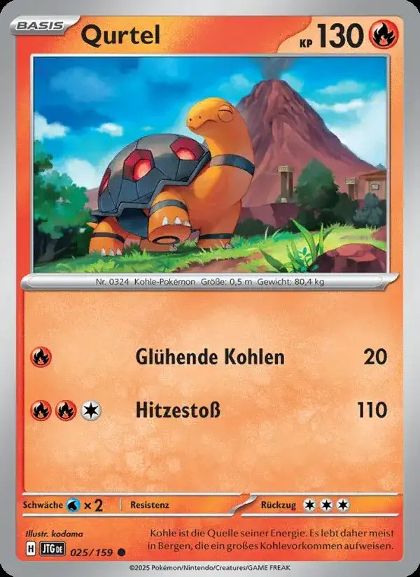 Qurtel 025/159 – Pokémon Reisegefährten Karte