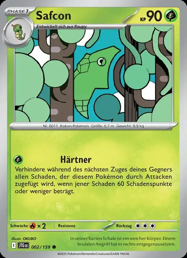 Safcon 002/159 – Pokémon Reisegefährten Karte