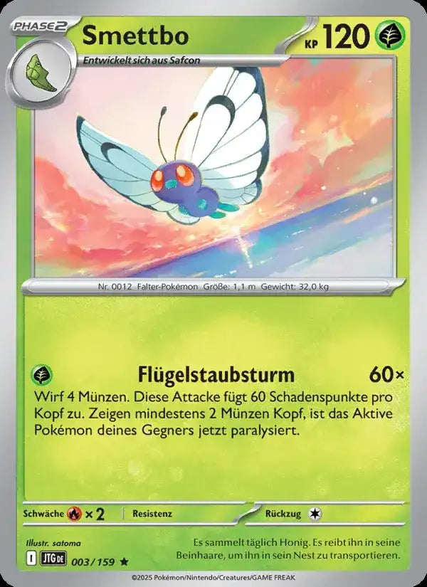 Smettbo 003/159 – Pokémon Reisegefährten Karte