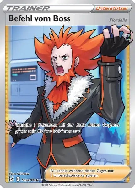 Befehl TG24 – Pokémon Verlorener Ursprung Karte