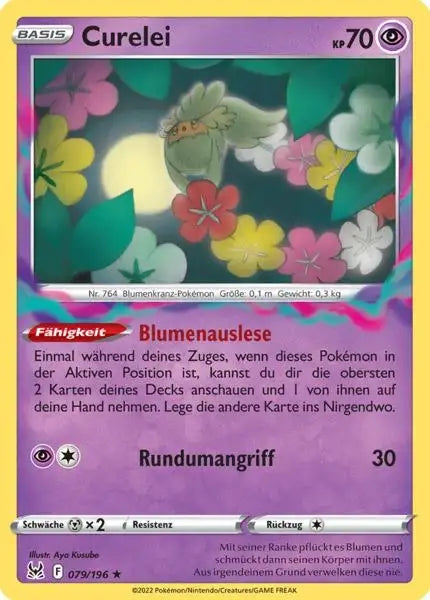 Curelei 079/196 – Pokémon Verlorener Ursprung Karte