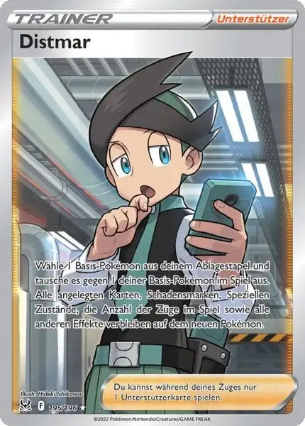 Distmar 195/196 – Pokémon Verlorener Ursprung Karte