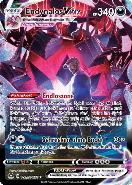 Endynalos VMAX TG22 – Pokémon Verlorener Ursprung Karte