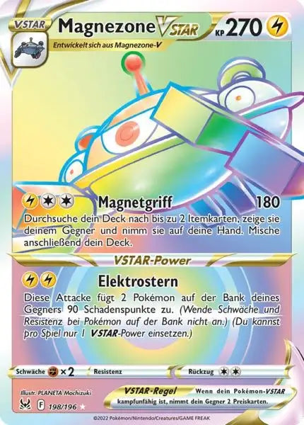 Magnezone VSTAR 198/196 – Pokémon Verlorener Ursprung Karte
