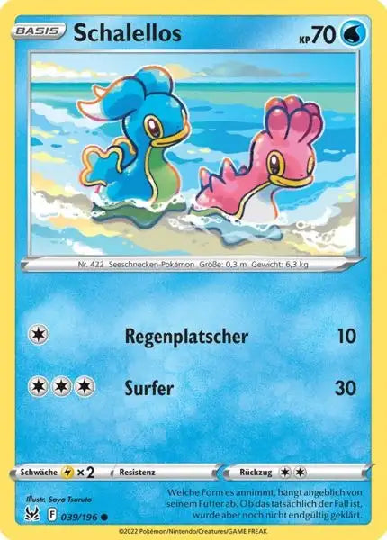 Schalellos 039/196 – Pokémon Verlorener Ursprung Karte