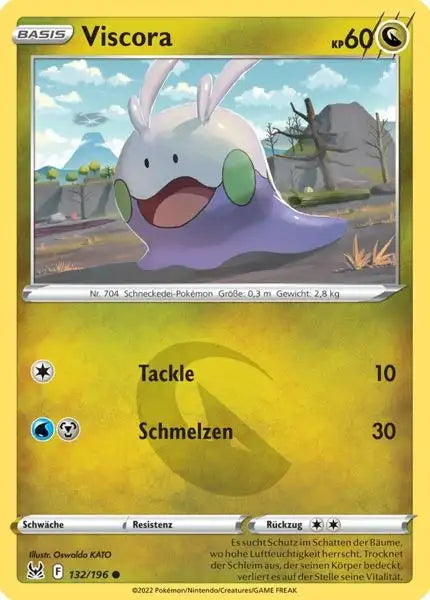 Viscora 132/196 – Pokémon Verlorener Ursprung Karte