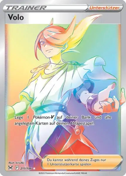Volo 211/196 – Pokémon Verlorener Ursprung Karte