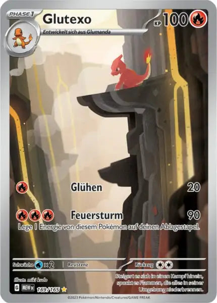 Glutexo 169/165 – Pokémon 151 Karte