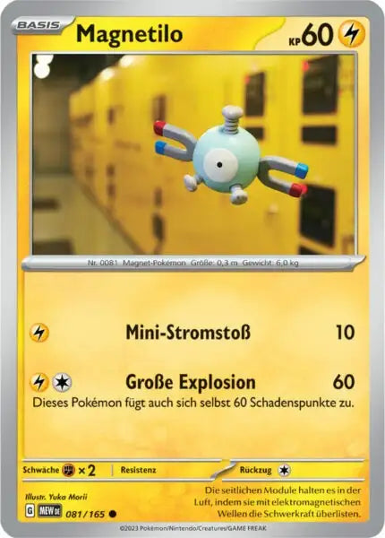 Magnetilo 081/165 – Pokémon 151 Karte