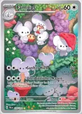 Famieps 226/193 – Pokémon Entwicklungen in Paldea Karte