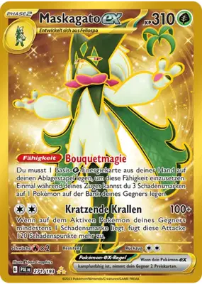 Meowscarada ex 271/193 – Pokémon Entwicklungen in Paldea Karte
