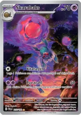 Skarabaks 215/193 – Pokémon Entwicklungen in Paldea Karte
