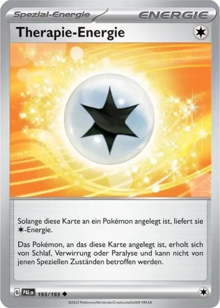 Therapie Energie 193/193 – Pokémon Entwicklungen in Paldea Karte