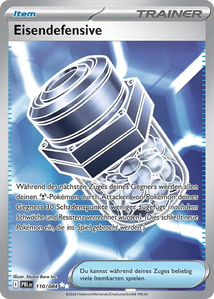 Eisendefensive 110/084 – Pokémon Dunkelnacht Karte