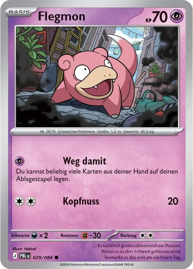 Flegmon 029/084 – Pokémon Dunkelnacht Karte