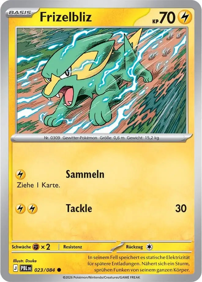 Frizelbliz 023/084 – Pokémon Dunkelnacht Karte
